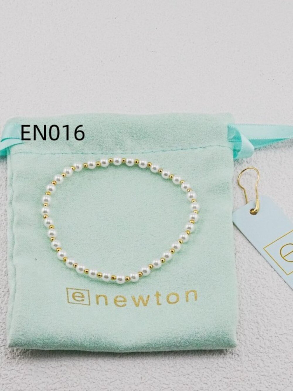 Enewton Gold Pearl & White Pearl Bracelet - Picture 2 of 4